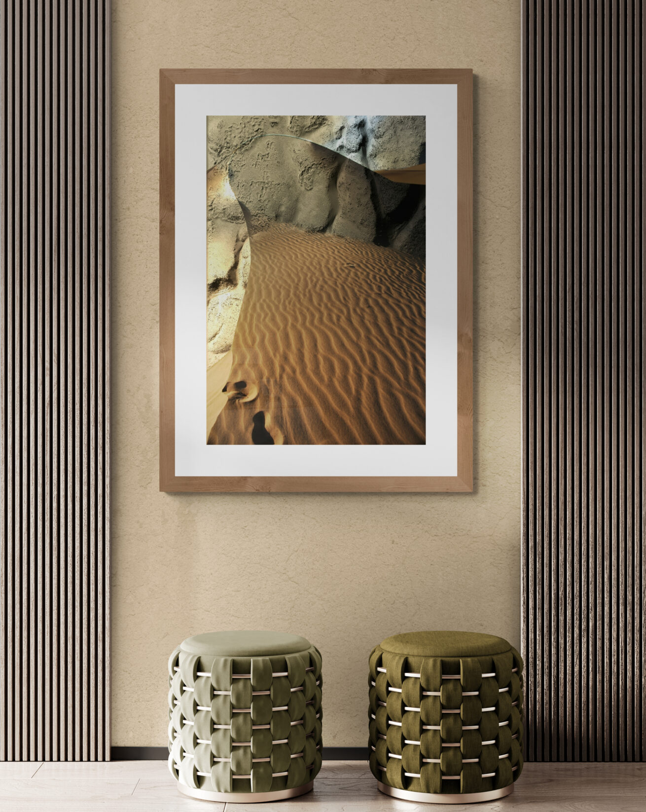 2round-stools-next-to-feature-wall